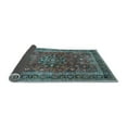 thumbnail image 2 of Ahgly Company Indoor Square Persian Light Blue Traditional Area Rugs, 3' Square, 2 of 4