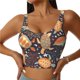 thumbnail image 1 of Balery Turtles and Sea Plants Sujetadores deportivos con espalda cruzada para mujer, acolchados, sin costuras, de alto impacto, ideales para yoga, gimnasio, entrenamiento y fitness.-XX-Large, 1 of 8