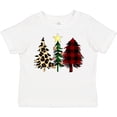 thumbnail image 3 of Inktastic Three Christmas Trees in Plaid and Leopard Print Boys or Girls Toddler T-Shirt, 3 of 5