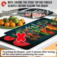 thumbnail image 4 of Spice Stove Top Cover for Electric Stove, Spoon Heat Resistant Cooktop Cover, 28x20 inch, Ceramic Stove Top Mat Stove Cover Protector for Kitchen, Dish Drying Mats, Washer Top Protect, Oven Cover, 4 of 7