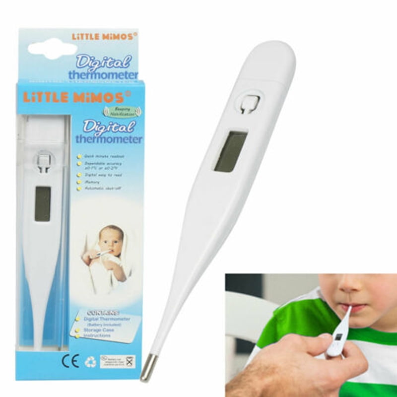 Green 1PC in Stock Digital Body Thermometer,Oral Underarm Temperature Thermometer Fast Read Temperature Meter for Baby,Adults or Kids