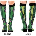 thumbnail image 2 of Coolnut 1 Pack Cactus (4) Compression Socks for Women Men Knee High Stocking for Running,Athletic,Medical, 2 of 6