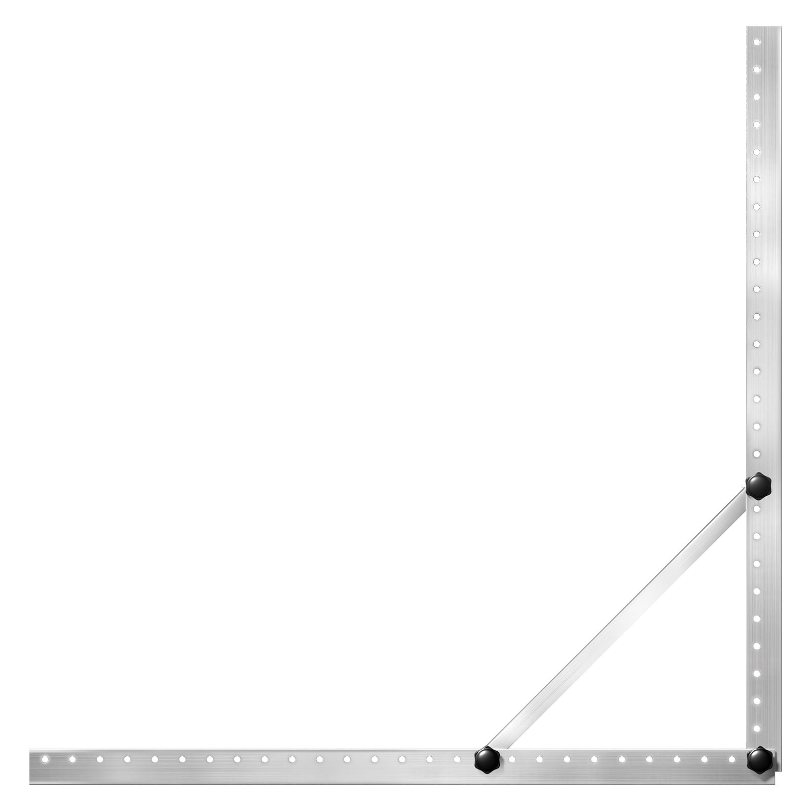 50 Inch Solar Panel Mounting Brackets, 0-90° Adjustable Angle, 265 lbs Capacity, Aluminum Alloy, for RV Boat Roof Solar Panels