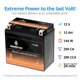 thumbnail image 3 of Batería para ATV CB CHROMEBATTERY YTX14-BS AGM sellada 12V, 3 of 9