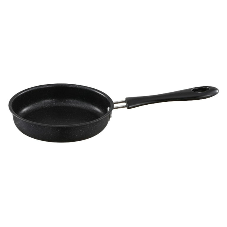 MsMk Small Egg Pan, 9 1/2 inch Titanium and Ceramic Nonstick Omelette Pan, Small Frying Pan Safe for Induction, Scratch-Resistant, Oven Safe to 700°
