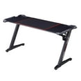 thumbnail image 4 of Furniture of America Almly Modern Metal Gaming Desk with Outlets in Black, 4 of 18