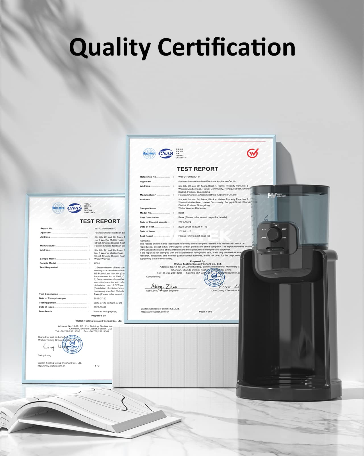 Heyvalue Instant Water Warmer & Formula Dispenser photo 4