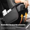 thumbnail image 6 of Upgraded Car Center Console Cover,Microfiber Leather Car Armrest Cover Cushion with 2 Storage Bags,Universal Car Armrest Storage Box Car Accessories for Most Vehicles, 6 of 13