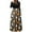 Beige, variant on Halloween Costumes Vintage Printed Long Sleeve Crewneck Casual Dress Elegant Gothic Long Dresses for Women Orange XXL