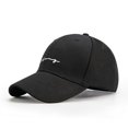 thumbnail image 1 of Sombrero de hombre de moda para primavera y otoño, sombrero parasol de verano, gorra de béisbol con protección solar, gorra negra para mujer, tablero ligero, 1 of 5