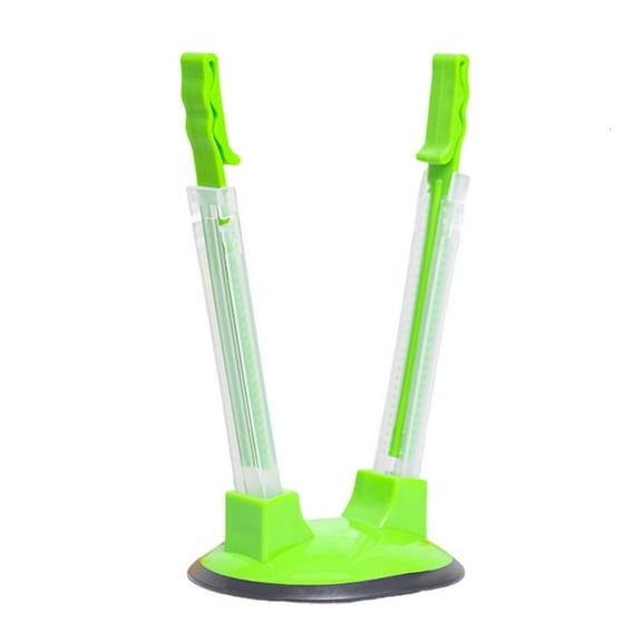 WE-POLUJ Adjustable Baggy Rack Holder For Food Preparation Bag Bag Storage Stand