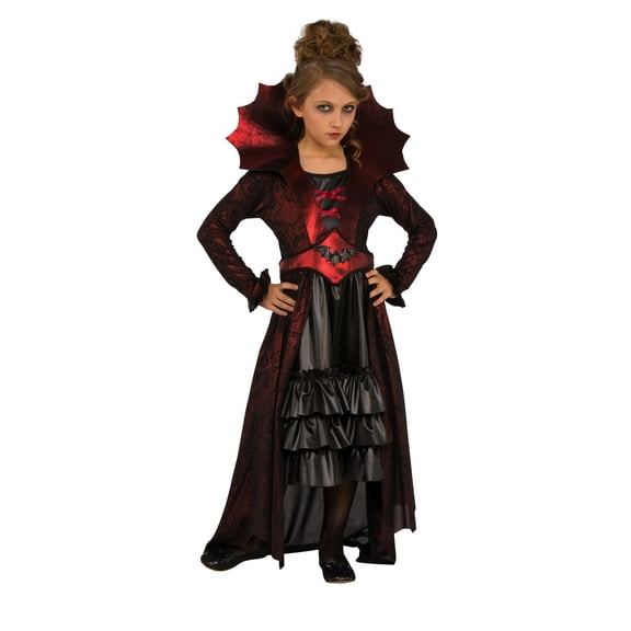 Rubies Victorian Vampire Costume for Kids, Girls Large