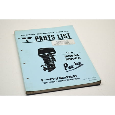 Tohatsu 003-21049-0 TLDI MD50A/MD90A Parts List