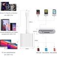 thumbnail image 2 of USB C TF/SD Card Reader for iPhone 15/ iPad /Mac/ Galaxy S23 S24/ Type C Phone Tablet, Portable Photography Memory Card Adapter, Plug and Play, 2 of 6