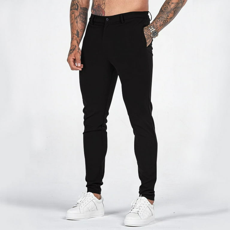 ASOS DESIGN leggings with sporty elastic waistband in black