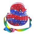 thumbnail image 1 of Bolsa De Mensajero De Pato Con Burbujas De Empuje, Juguete De Descompresión De Silicona Portátil, Bolsa Cruzada De Burbujas De Extrusión, Maravilloso Regalo Para Los Mejores Amigos Guardurnaity AP007946-02, 1 of 6