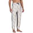 thumbnail image 4 of Kdxio Summer Floral Pattern Joggers,Sweatpants for Men with Pockets-Large, 4 of 5