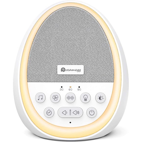 Dreamegg Sound Machine for Baby Kid 14 Non-Looping Sounds, Night Light