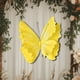 thumbnail image 1 of Decoración de mariposas para fiestas, decoración de pared, accesorios de fotografía creativos 3D, mariposa decorativa ligera DIY para bodas Amarillo, 1 of 8