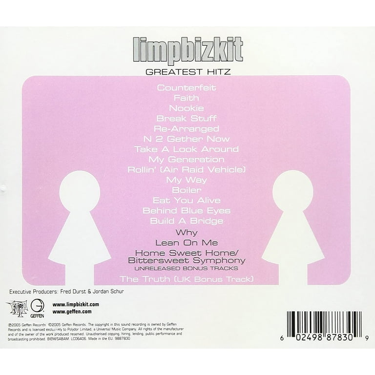 Limp Bizkit - Greatest Hitz - Heavy Metal CD by Interscope Records