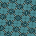 thumbnail image 1 of Ahgly Company Machine Washable Indoor Square Transitional Dark Blue Grey Blue Area Rugs, 5' Square, 1 of 7