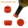 thumbnail image 6 of 8Pcs Wine Stoppers, Reusable Silicone Wine Corks, Glass Corks Beverages Beer Champagne Bottles for Corks to Keep Wine Fresh, 6 of 7