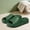 Dark Green, variant on Women's Cloud Slides Comfy Pillow Slides for Men Soft EVA Recovery Slides Unisex Adults Quick Drying Slippers Thick Sole Open Toe Shower Shoes Lightweight Slip On Slides Sandals Summer Beach Sandals