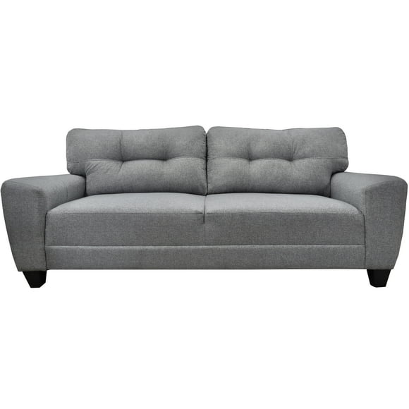 Sofa El Bazar Store Sidney Lino Gris Plata 3 Plazas Modular Moderno