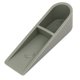 thumbnail image 2 of Cuña de seguridad de goma para oficina en casa, tope de puerta, color gris, longitud de 100 mm, 2 piezas, 2 of 3