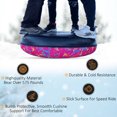 thumbnail image 7 of Rigma Snow Tube - Heavy Duty Snow Sleds | Hard Plastic Bottom, High Speed Tubes, Inflatable Snow Sled For Adults & Kids - Blue, 7 of 7
