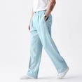 thumbnail image 4 of GINGTTO Men's Dress Pants Loose Fit Slacks for Men, 4 of 7