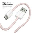 thumbnail image 5 of Liquipel Powertek Pastel Braided USB-A to Lightning - Pink, 5 of 7