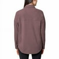 thumbnail image 2 of Mondetta Womens Cozy Fleece Shirt Jacket Purple XXL, 2 of 5