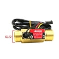 thumbnail image 4 of 1/2" 3/4" BrassWater Flow Sensor 1.75MPa Hall Sensor Turbine Flowmeter DC5~18V Used To Measure The Flow Of The Medium ,Durable Build, 4 of 7