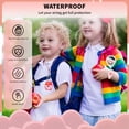 thumbnail image 2 of AirTag Children's Bracelet and Necklace，2 Pack MOWYEOK Waterproof Adjustable Air Tag Bracelet for Kids and Hidden Air Tag Necklace, Compatible with AirTag Location Tracking Case（Kirby）, 2 of 7