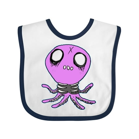 

Inktastic Death Metal Octopus Gift Baby Boy or Baby Girl Bib