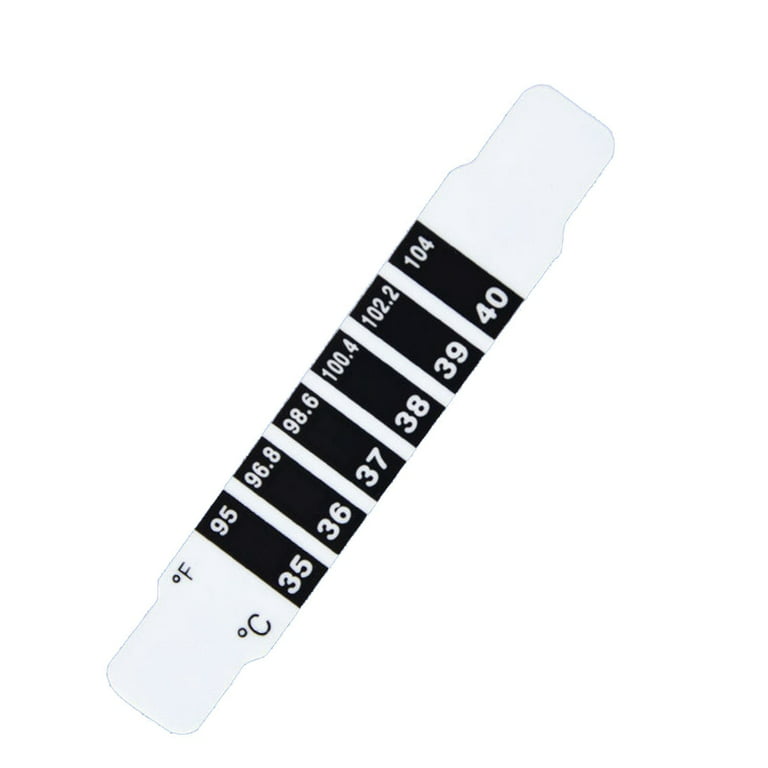 10 Pcs Forehead Thermometer Strips Great for Checking Fever Temp of Babies  Kids Travel Thermometer Celsius & Fahrenheit
