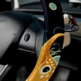 thumbnail image 5 of Sea Slug 14.5 Inch Printing PVC Leather Steering Wheel Cover Car Wheel Covers Auto Accessories, 5 of 6