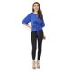 thumbnail image 2 of BLUSA COLOR AZUL CON MOÑO AL FRENTE Mundo Terra 21528, 2 of 2