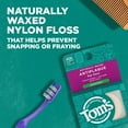 thumbnail image 4 of 2 Pack - Tom's of Maine Naturally Waxed Anti-Plaque Flat Floss Spearmint 32 Yards, 4 of 5