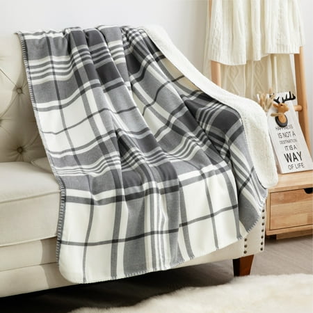 Bedsure Luxury Flannel Fleece Blanket Plush Blanket Throw