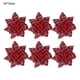 thumbnail image 1 of RV 6 piezas de adornos de árbol de Navidad de flores a cuadros de Navidad (negro rojo) oso de fresa Electrónica, 1 of 5