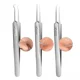 thumbnail image 2 of Pinzas para quitar puntos negros, ultrafinas, de 5 celdas, para salón de belleza, salud facial, herramienta especial para eliminar puntos negros y acné, 2 of 5