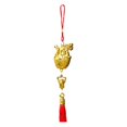 thumbnail image 1 of Exquisite Workmanship Pendant New Year Pendant Fortune Symbol Blessing Chinese Dragon Pendant with Tassel for Home Holiday Decoration, 1 of 8