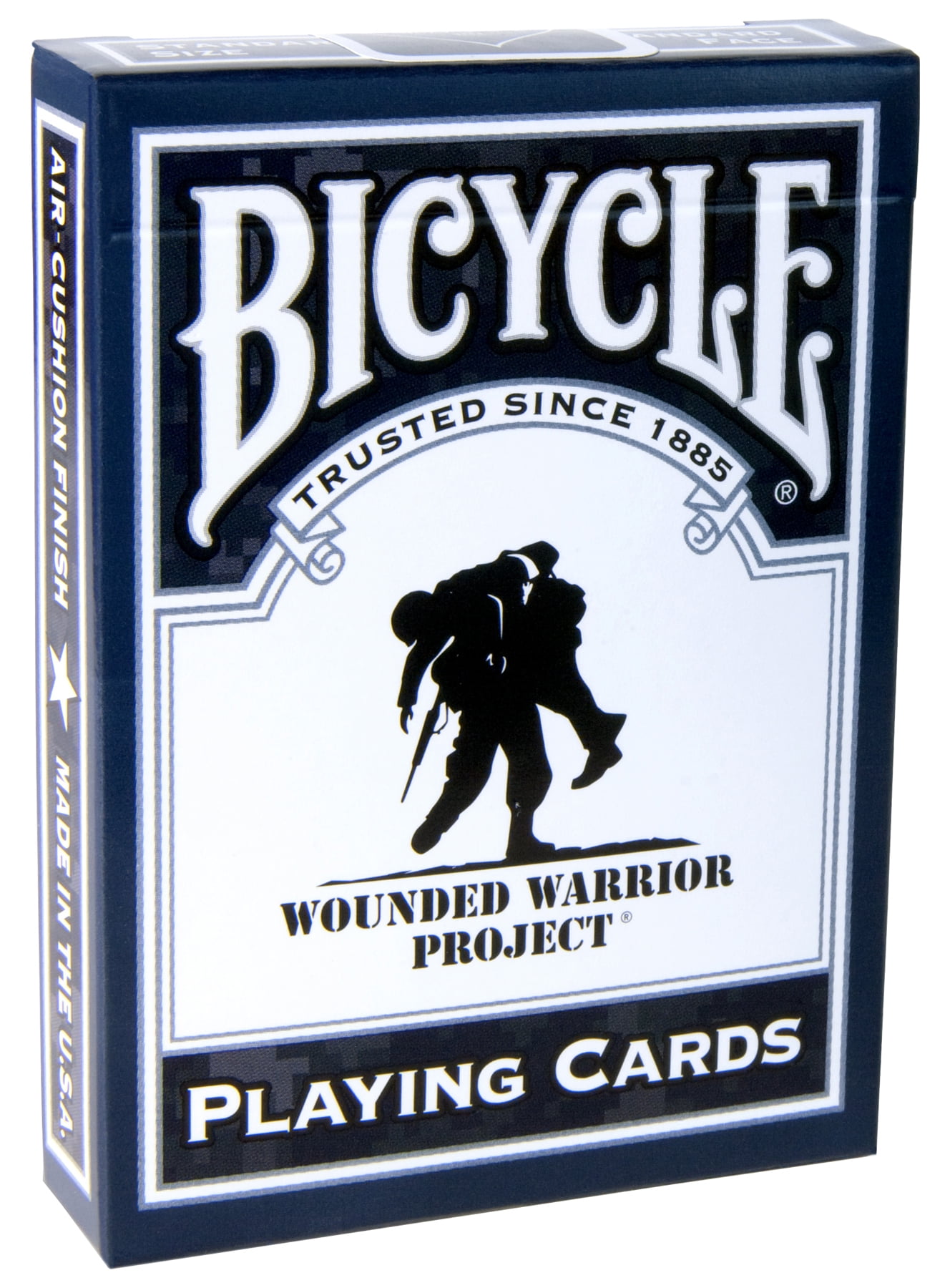 4 Pack Value Deal Bicycle Wounded Warrior Playing Cards Made in The USA
