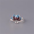 thumbnail image 4 of YYKihy Women's Fashion Ring Ring Ring Engagement Jewelry Women's Ring Personality Zircon Inlaid Rings, 4 of 5