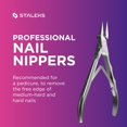 thumbnail image 4 of Pinzas de uñas STALEKS PRO EXPERT NE-61-16 16 mm de alta gama, 4 of 7
