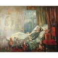 thumbnail image 3 of John Anster Fitzgerald 14x12 Black Modern Framed Museum Art Print Titled - The Dream After the Masked Ball, 3 of 5