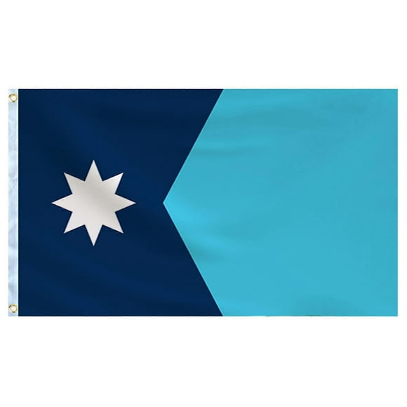 State of Minnesota Flag 100D 3x5FT MN Midwest Dorm Man Gift St Paul Cave