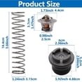 thumbnail image 2 of ARCADORA Thermal Regulator Kit for Pentair Heaters 77707-0010 Clip Spring Cap Pool Heater Repair Solves On Off Issue, 2 of 4
